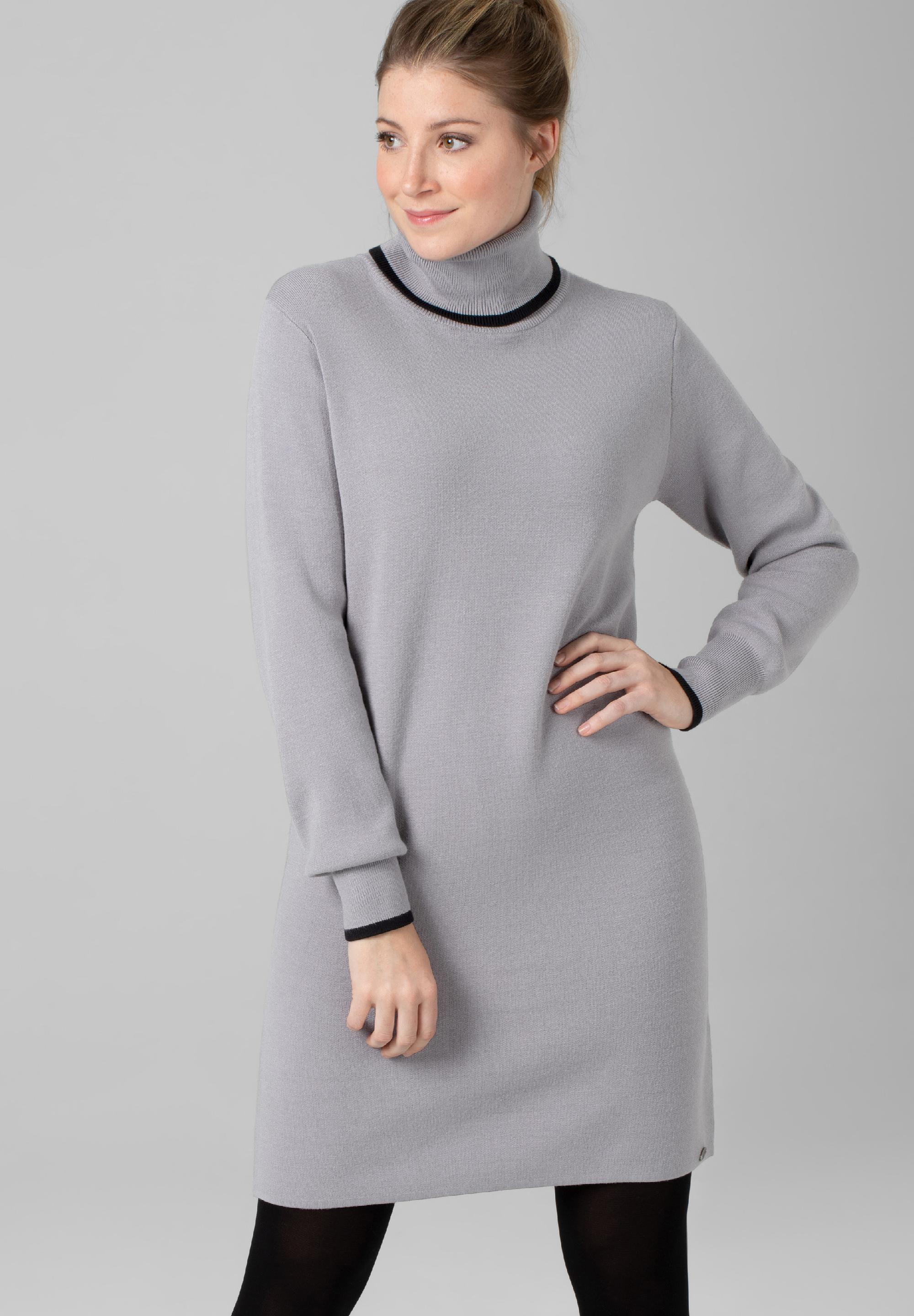 Turtleneck Knit Dress