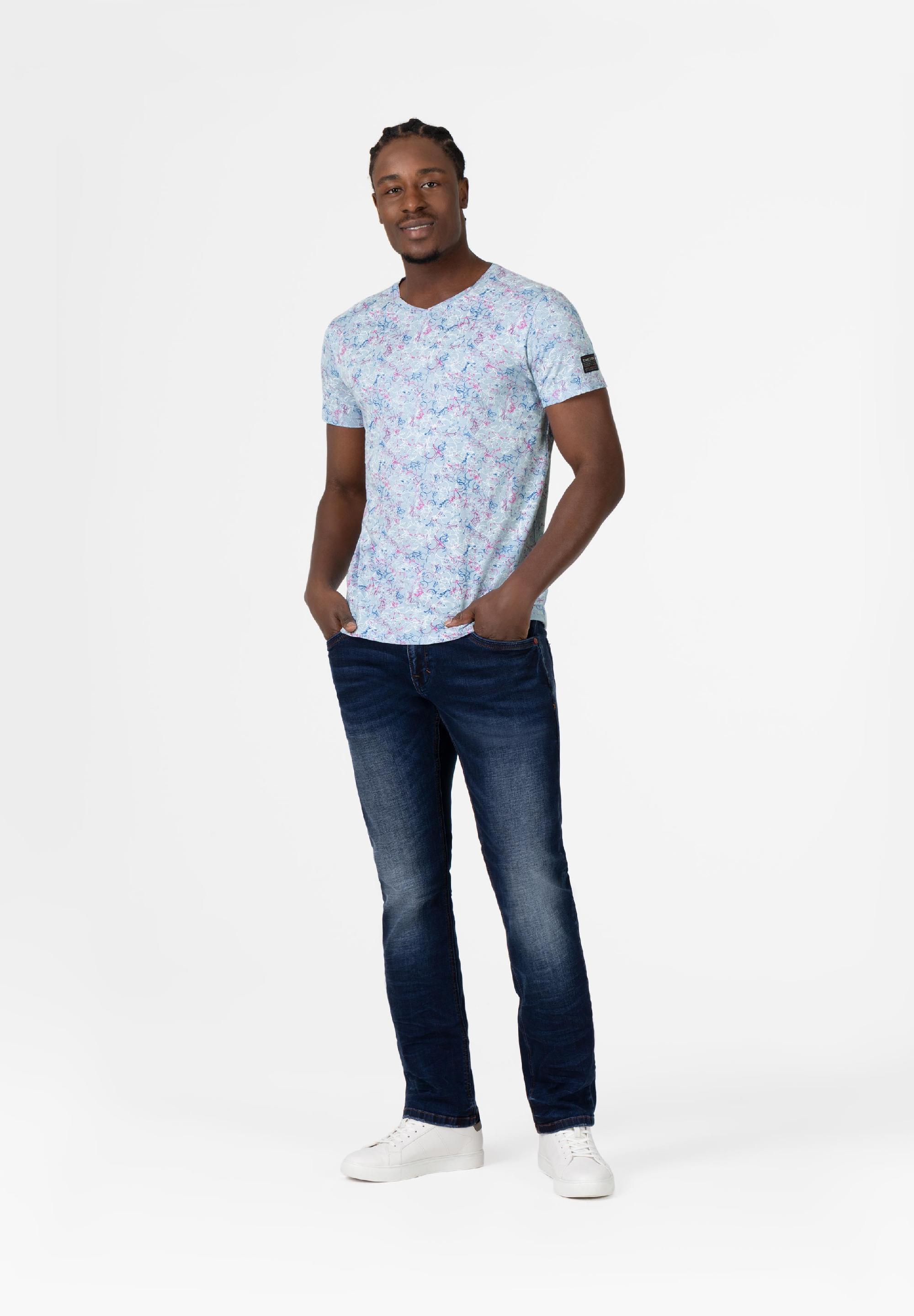 Printed V T-Shirt print