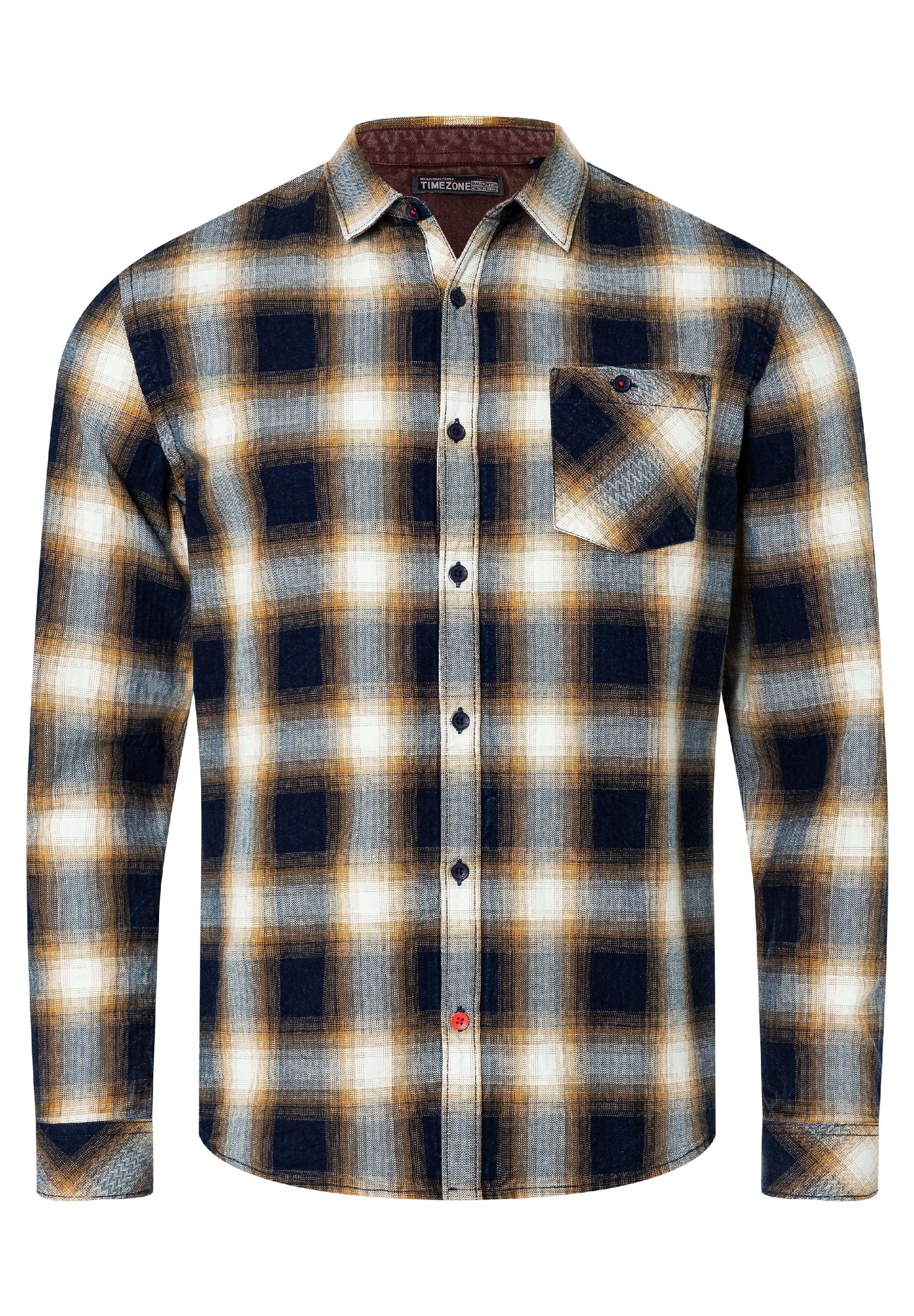 Effect Weave Check Shirt