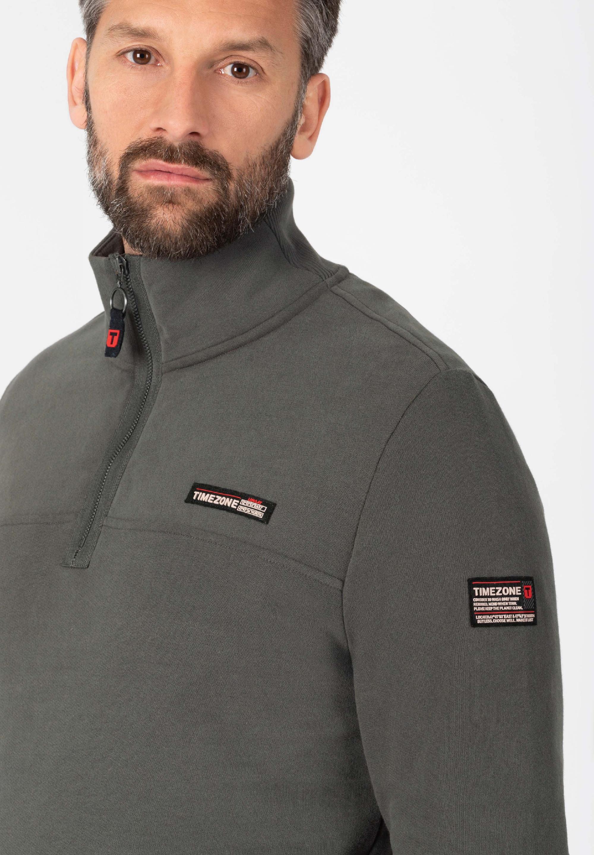 Cosy Sweat Troyer zipper