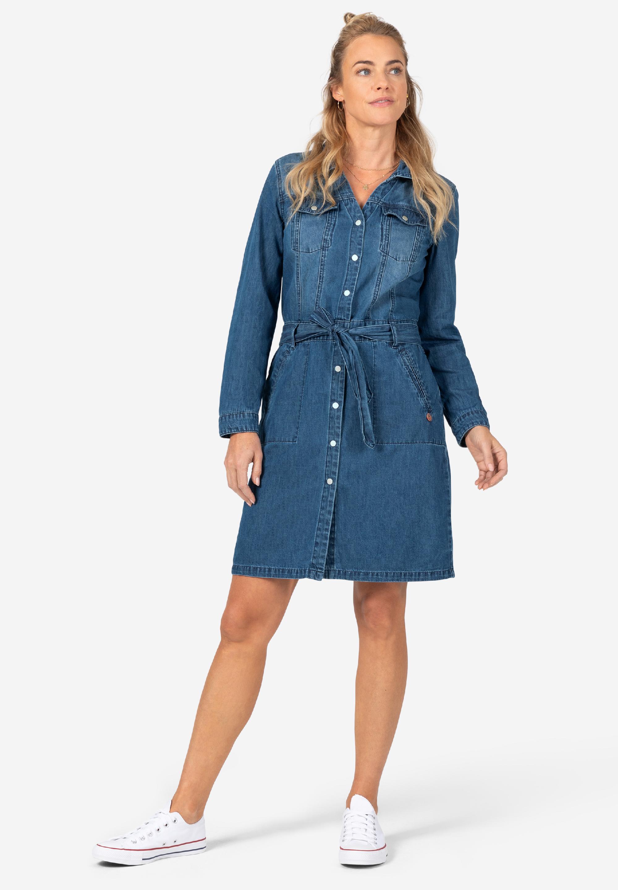 Denim Shirt Dress