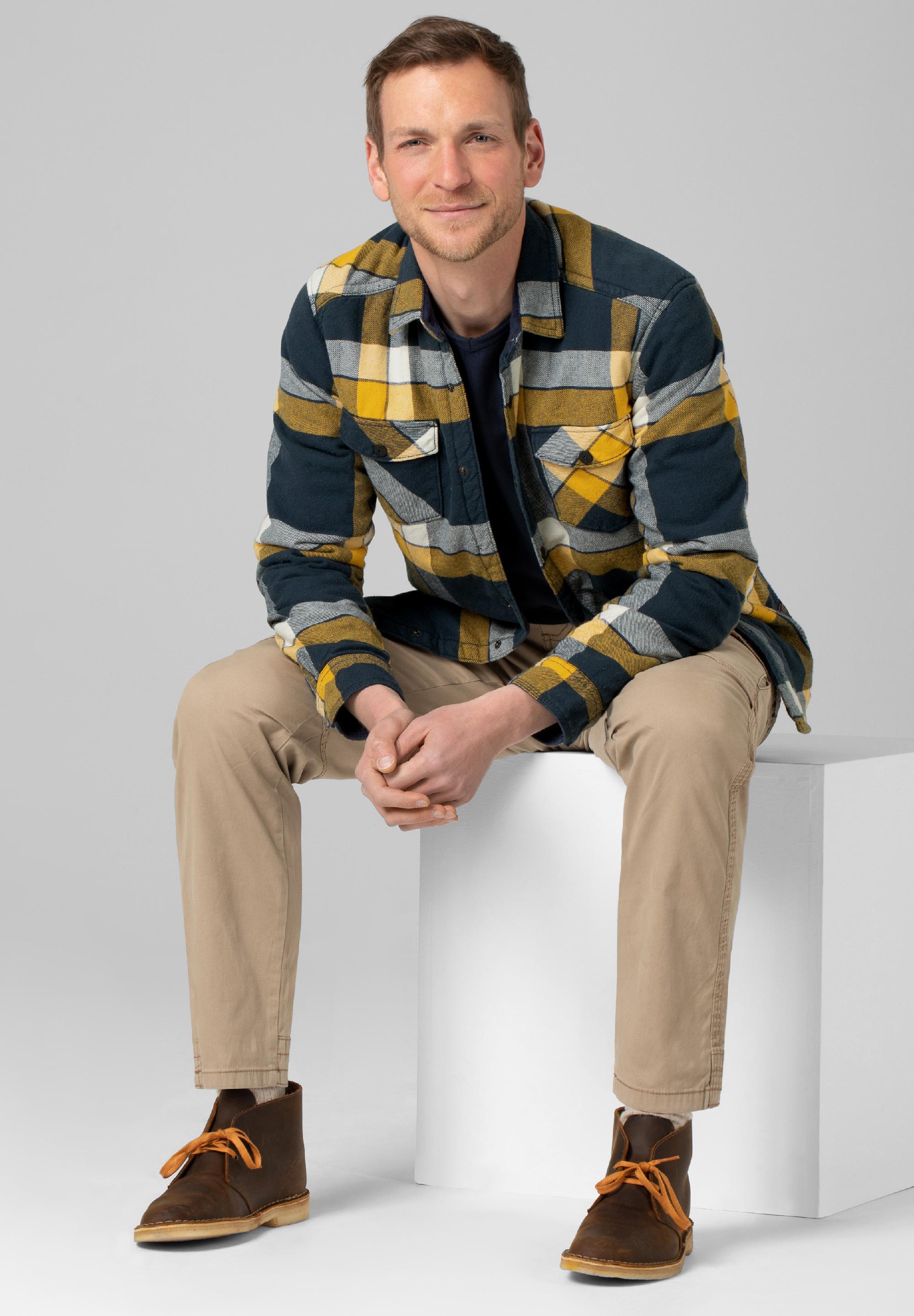 Padded Flannell Overshirt