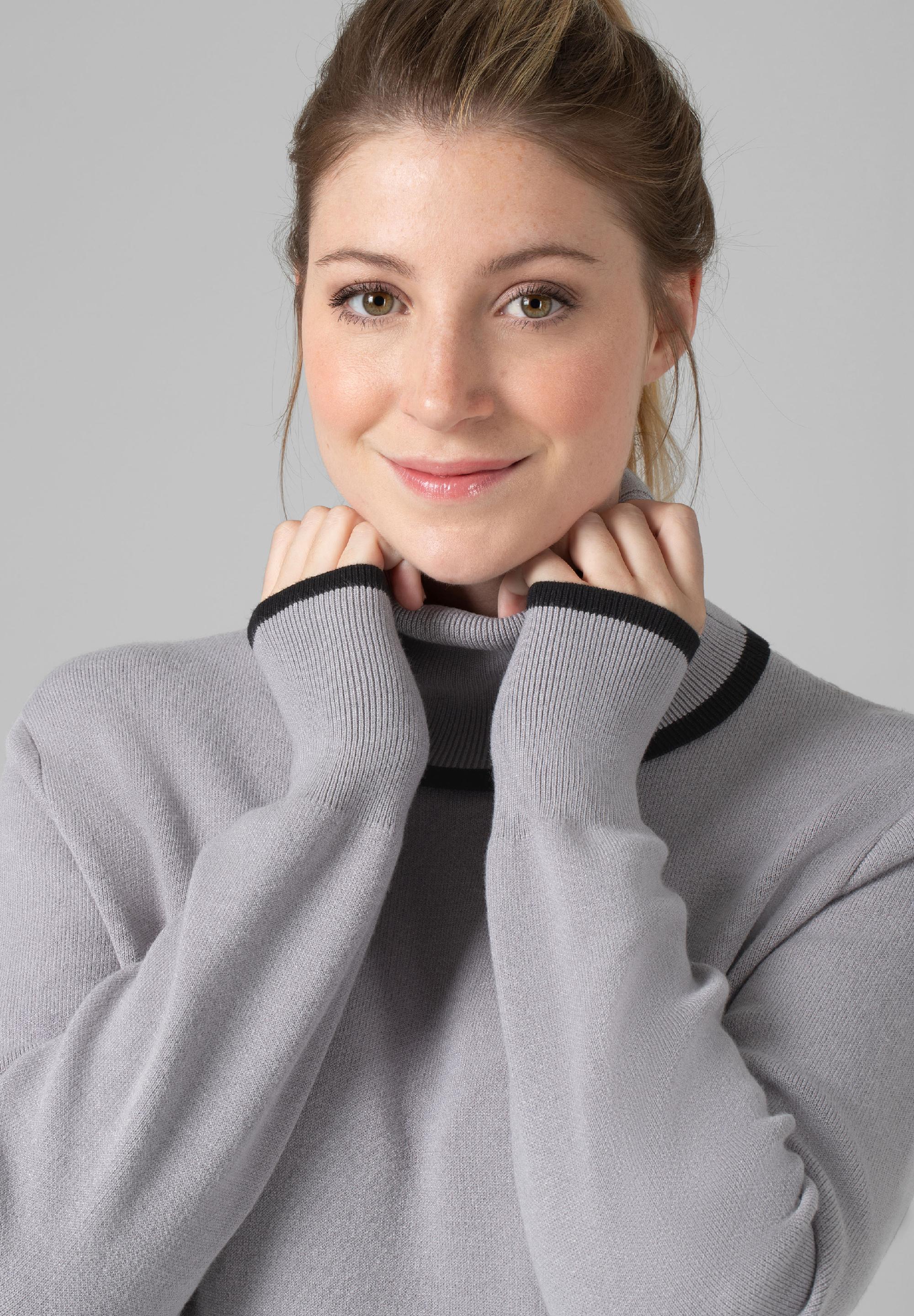 Turtleneck Knit Dress