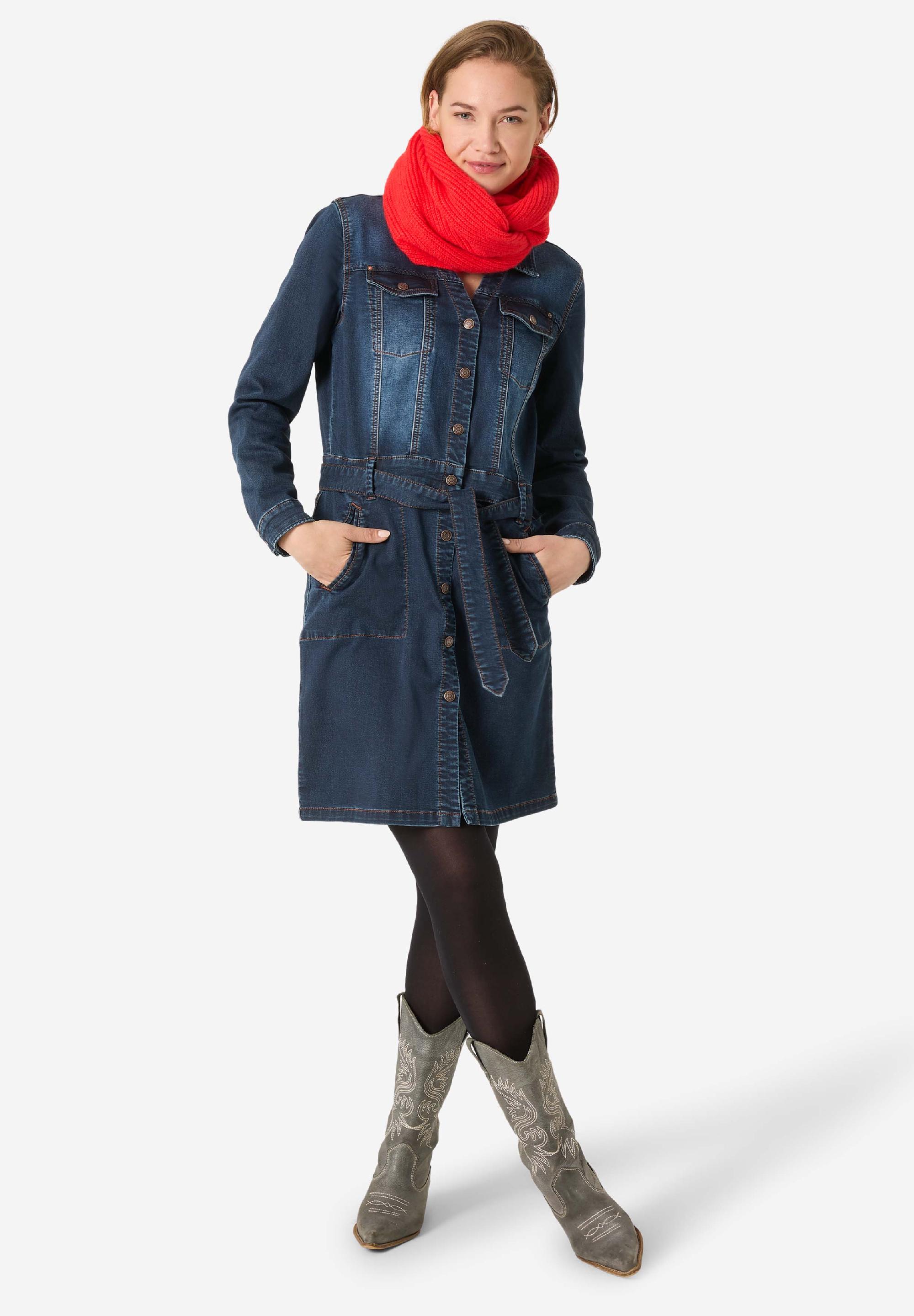 Denim Shirt Dress