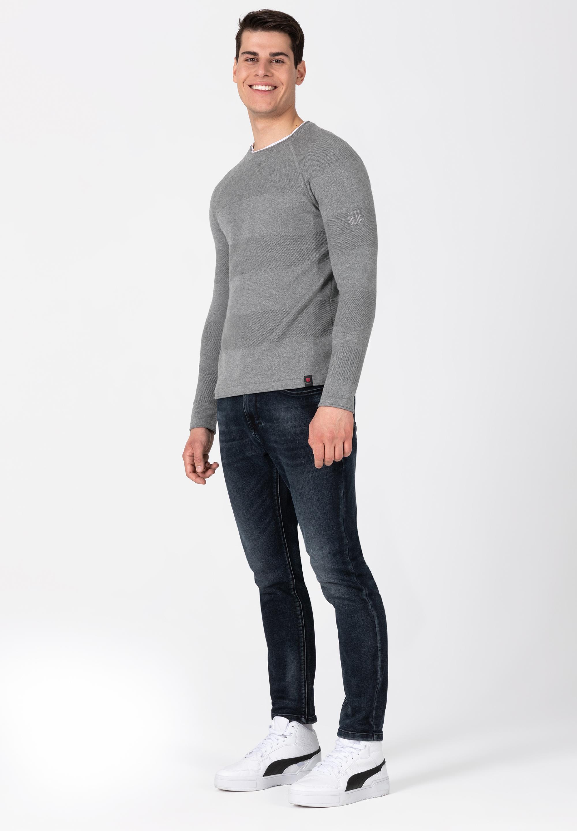 Spiral Knit Crewneck