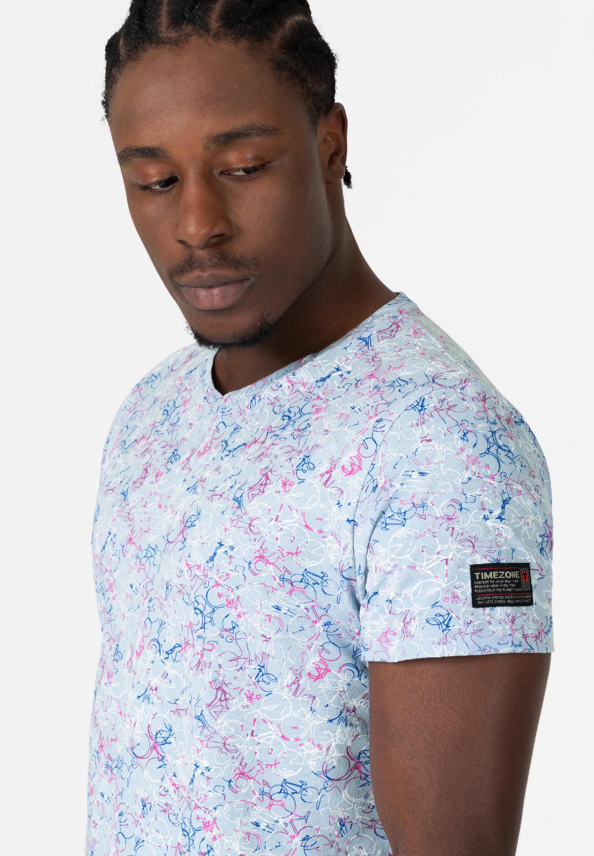 Printed V T-Shirt print