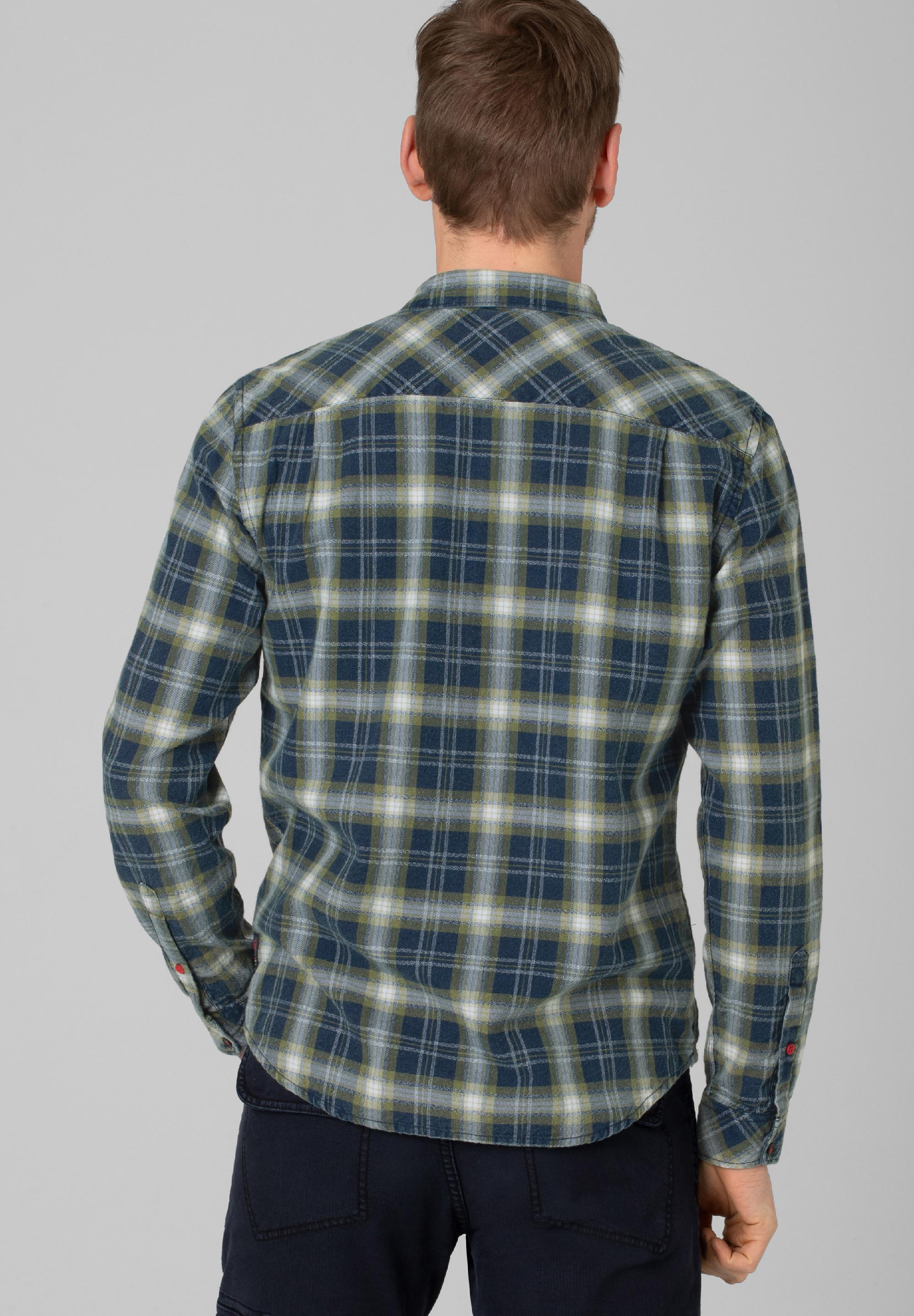 Effect Weave Check Shirt