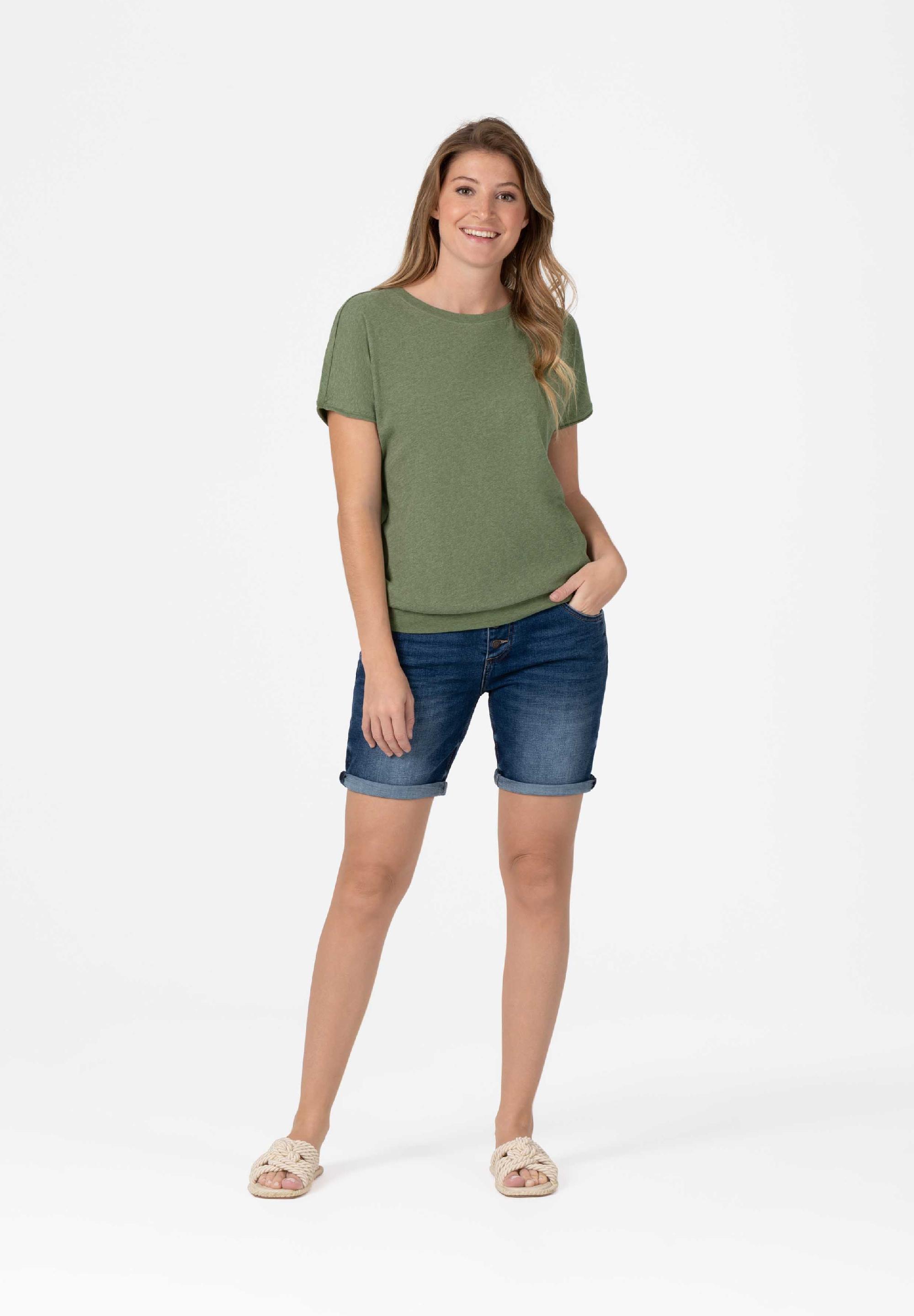 Rib Hem T-Shirt