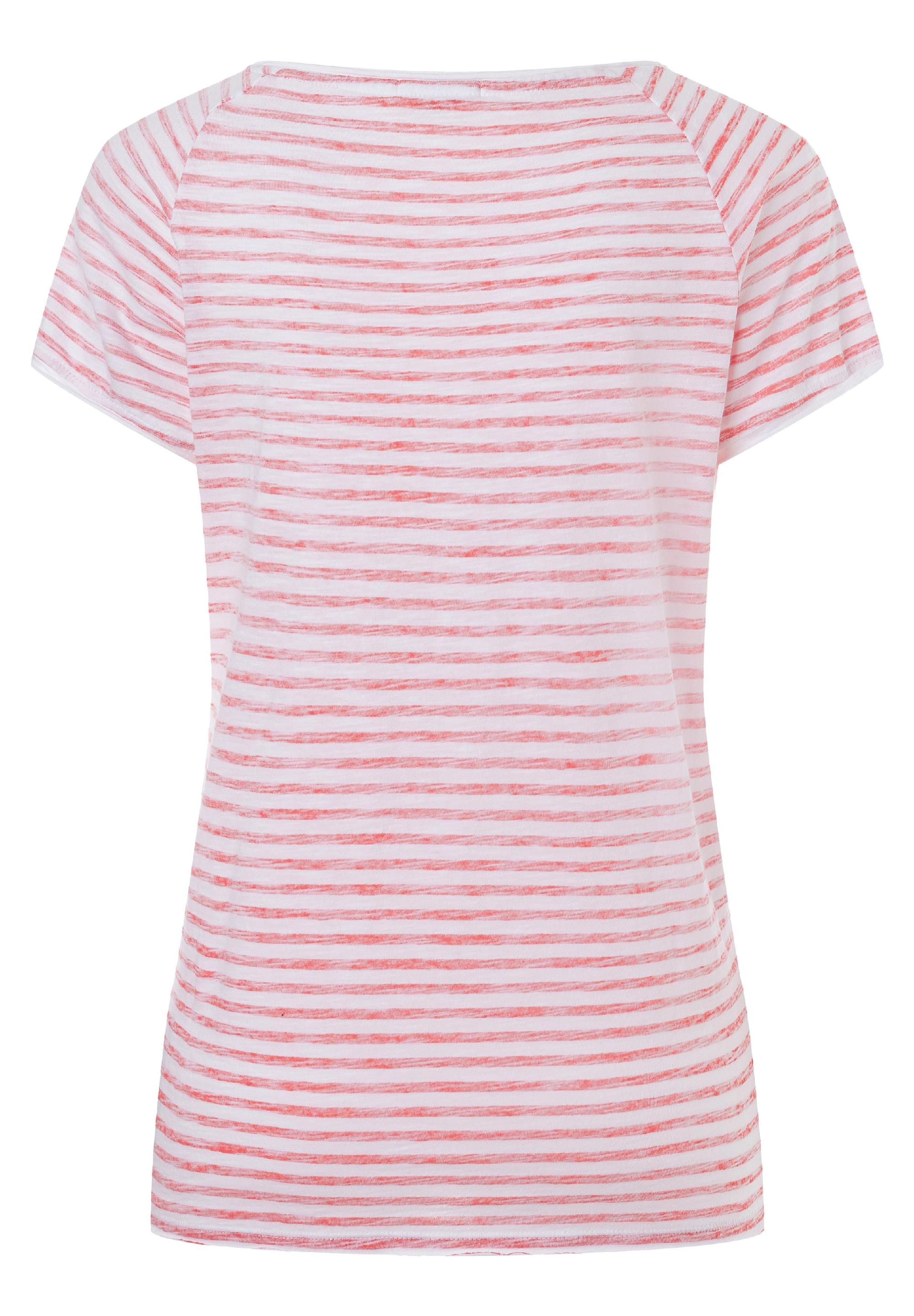 Striped Raglan T-Shirt print