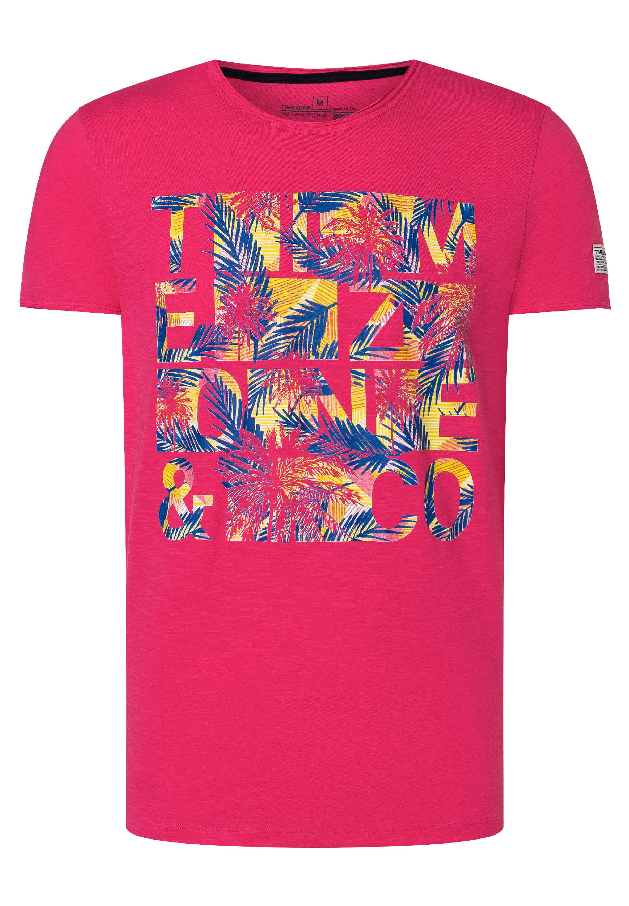 Palm Check T-Shirt print
