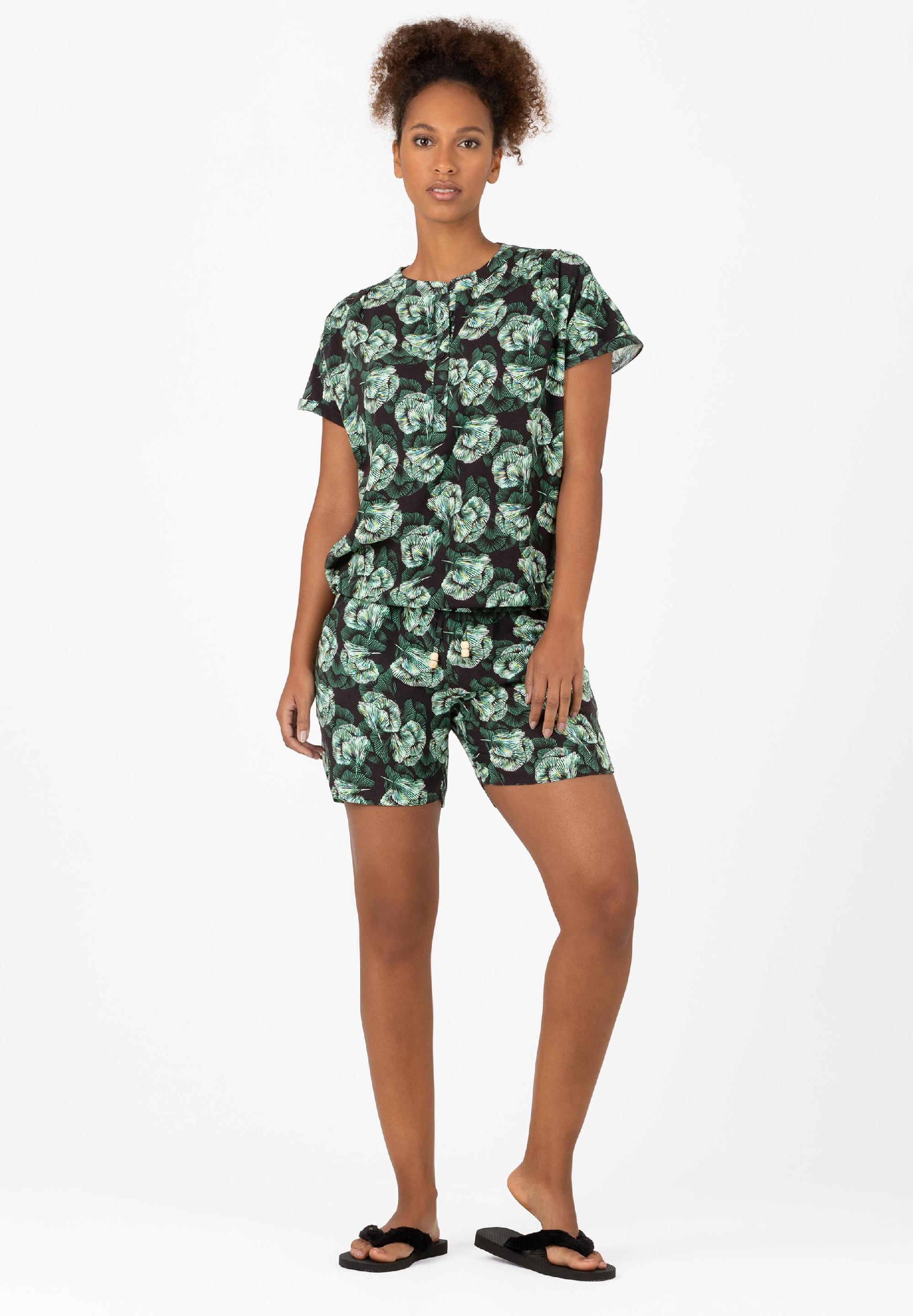 Printed Sporty Blouse print