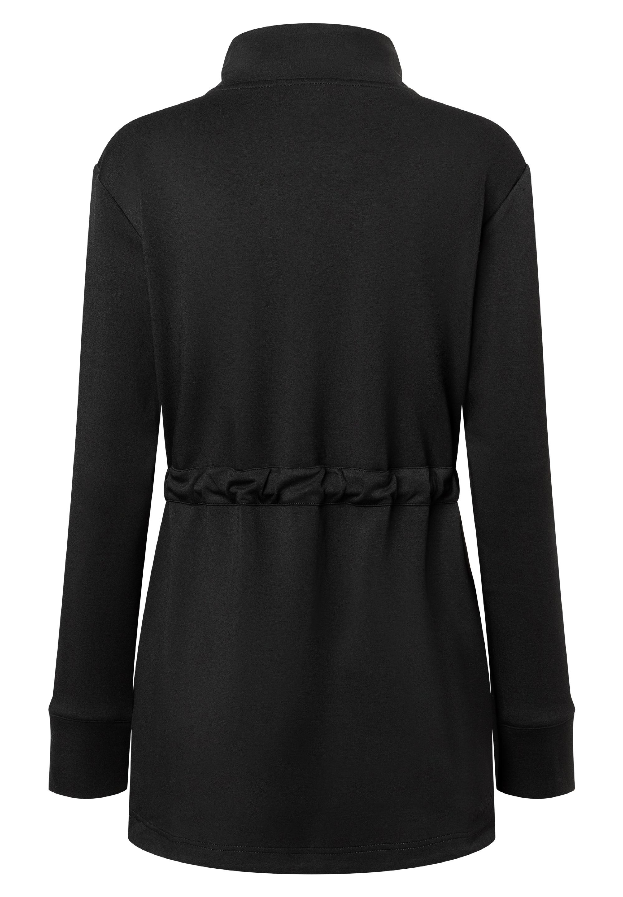 Long High Neck Zip Jacket