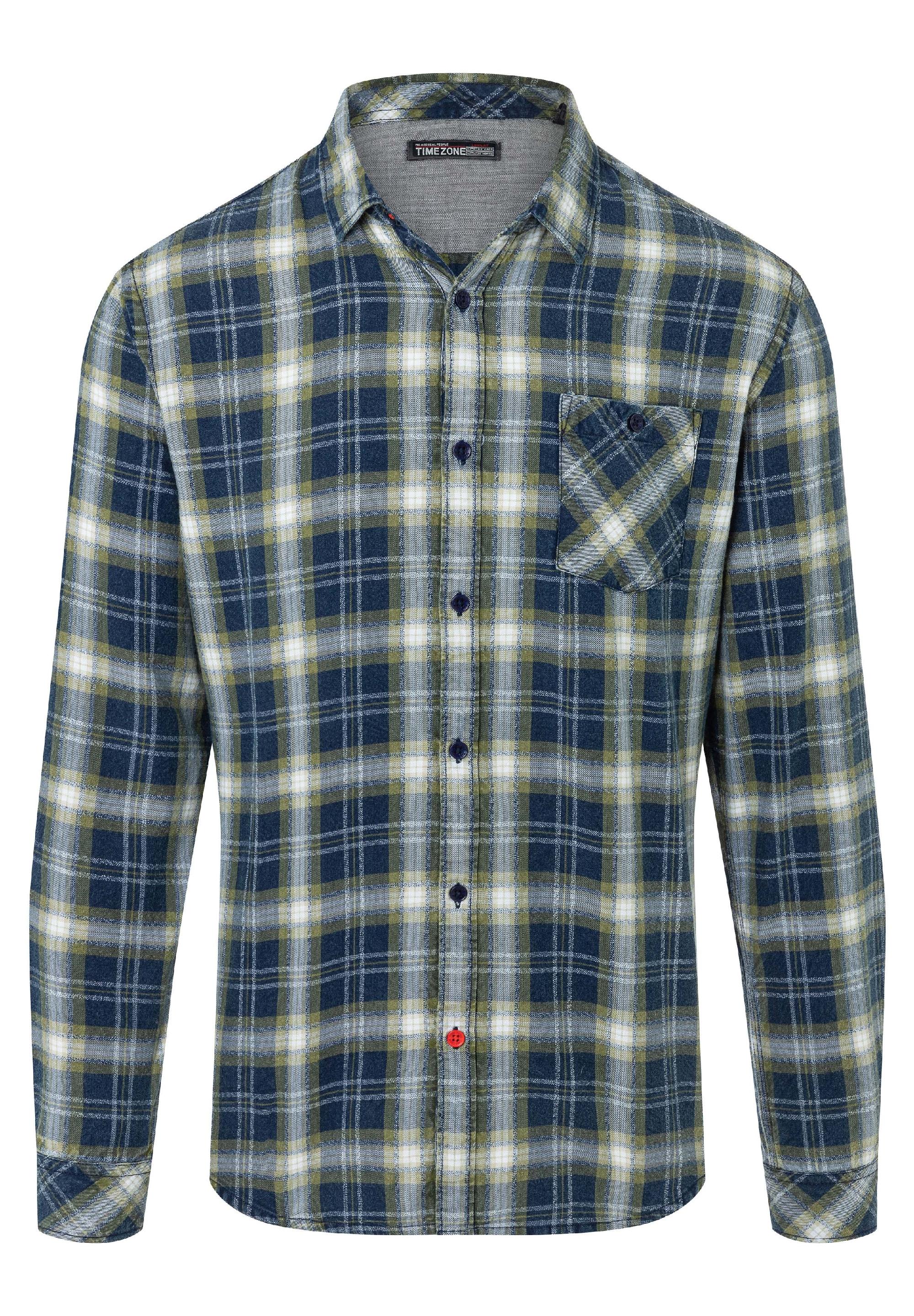 Effect Weave Check Shirt