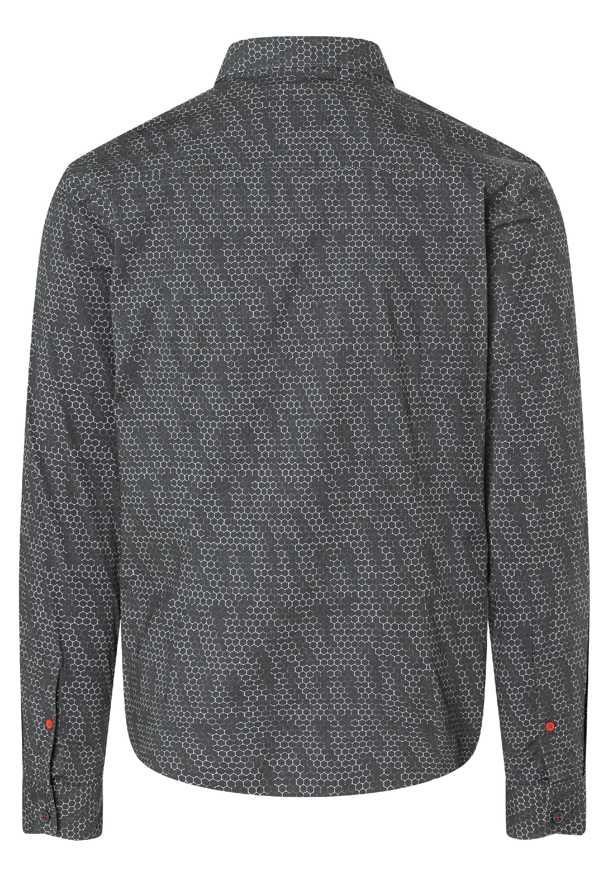 Printed Stretch Shirt - kent collar