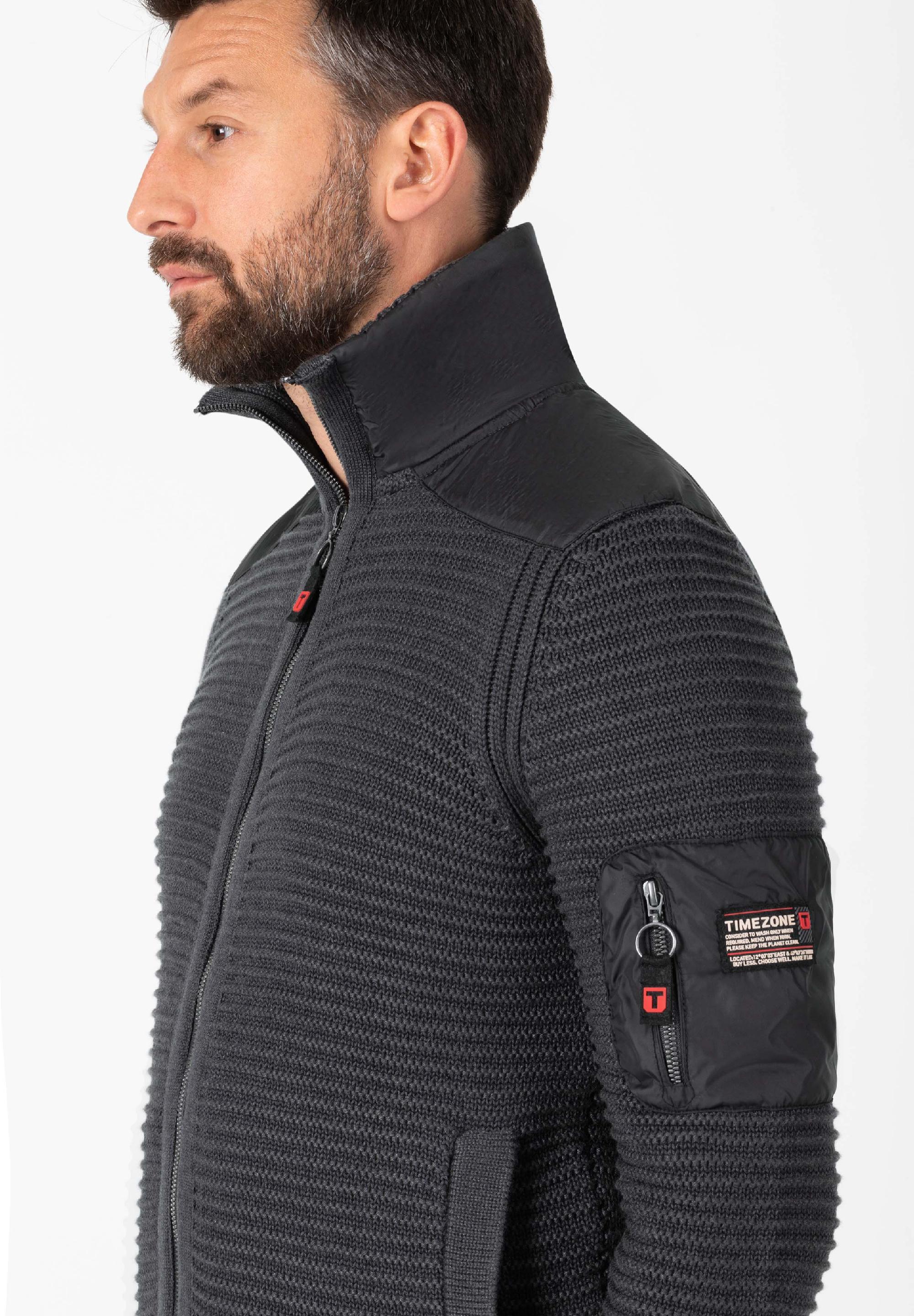 Sporty Knit Jacket zipper