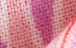 coral lilac ikat