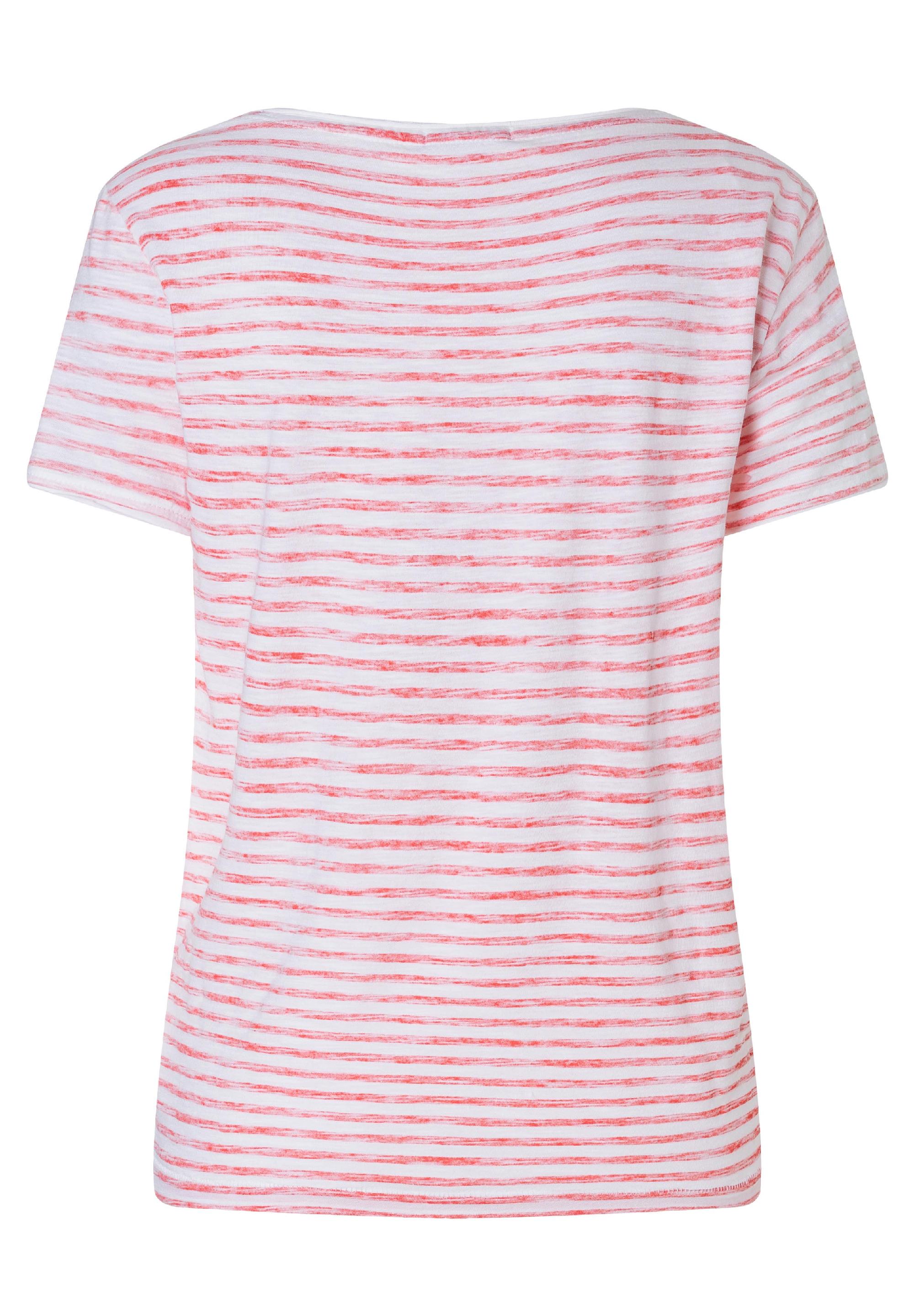 Striped Basic T-Shirt print