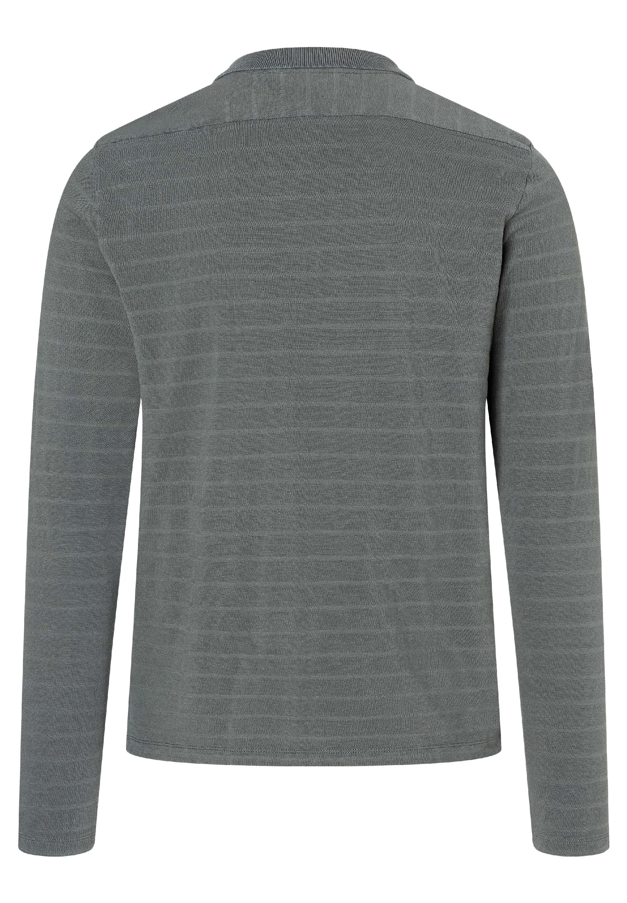 Tonal Stripe Longsleeve Polo
