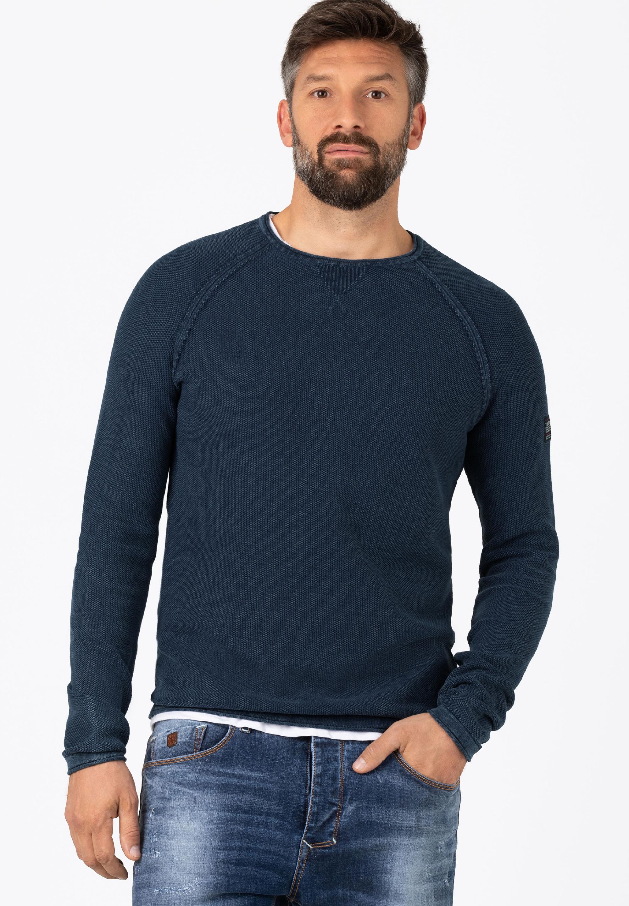 Spiral Knit Crewneck