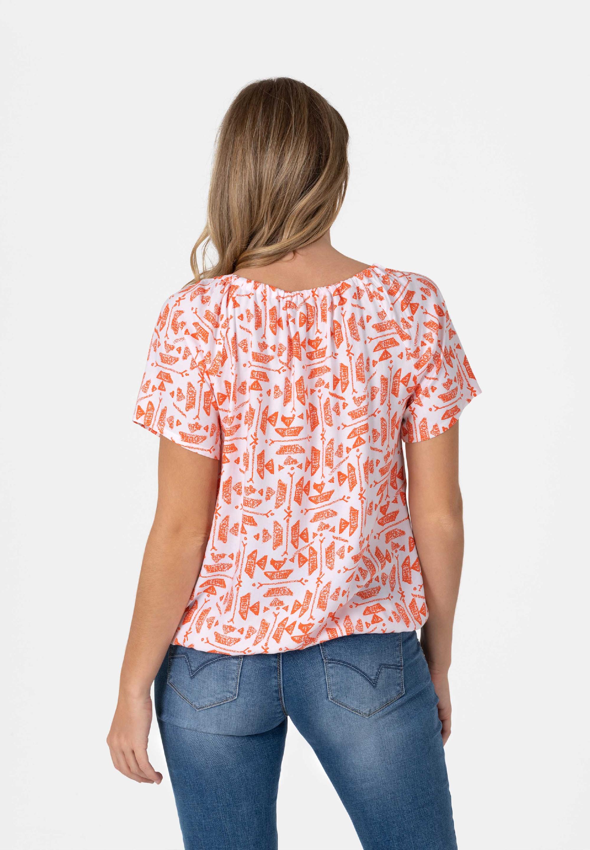Printed Shortsleeve Tunic print / decoration