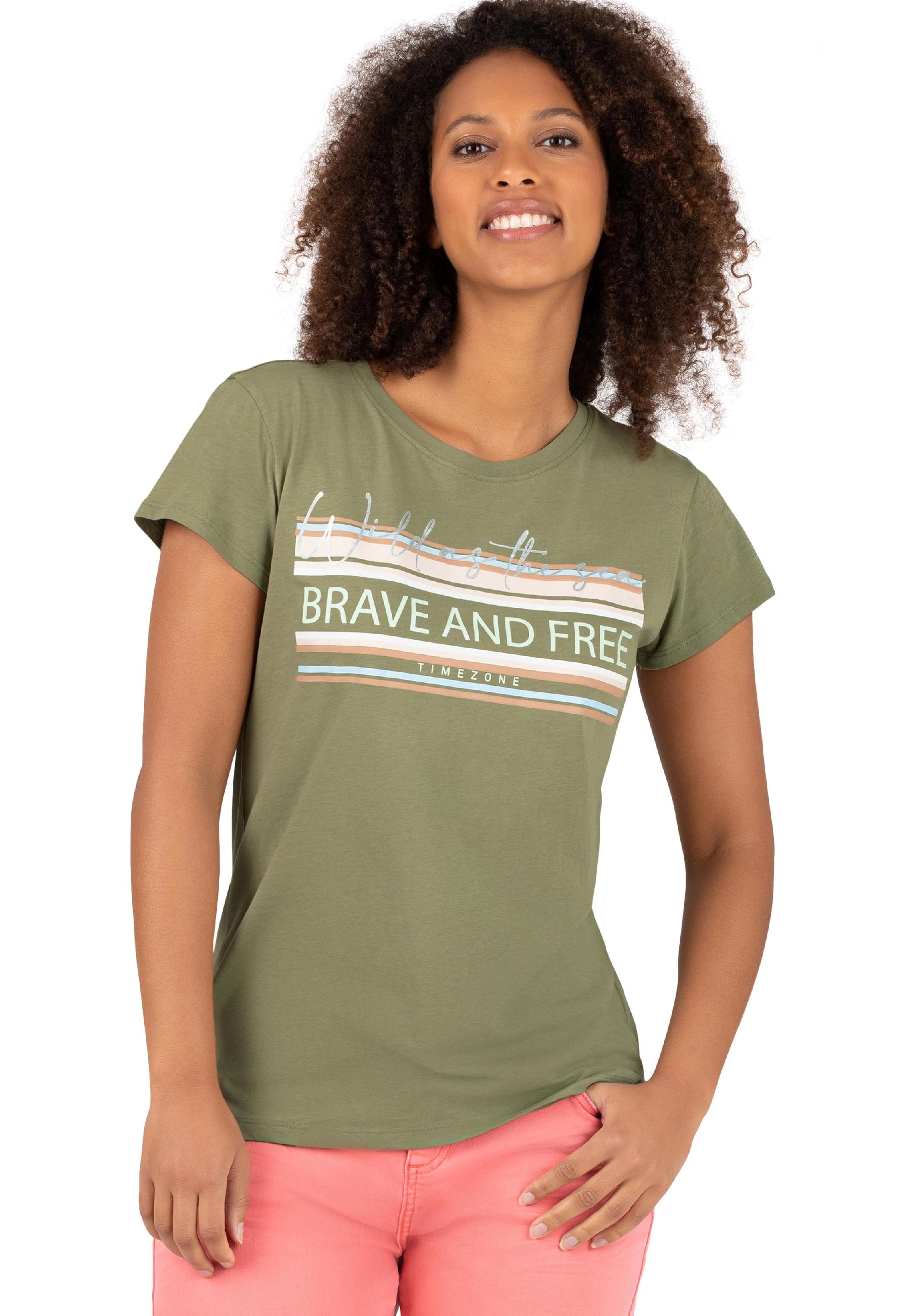 Brave and Free T-Shirt decoration