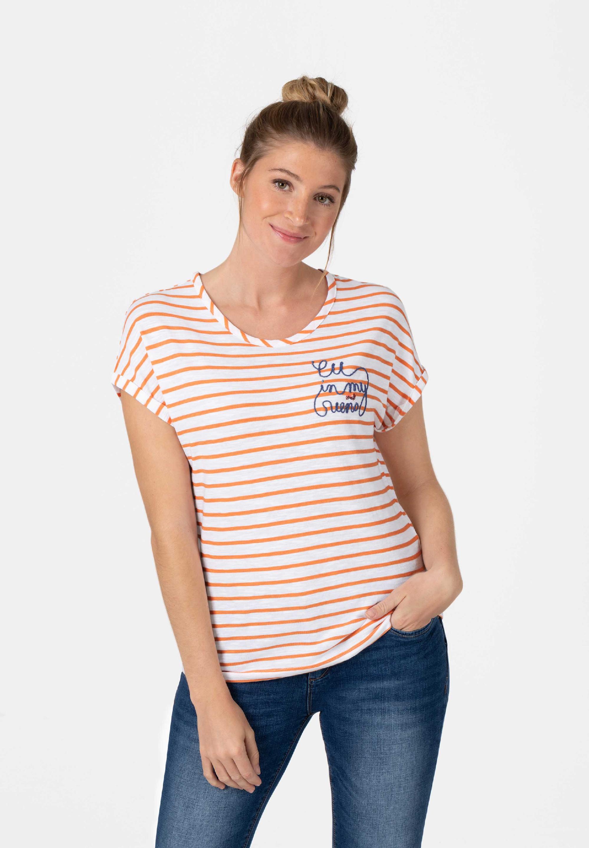 Striped T-Shirt decoration