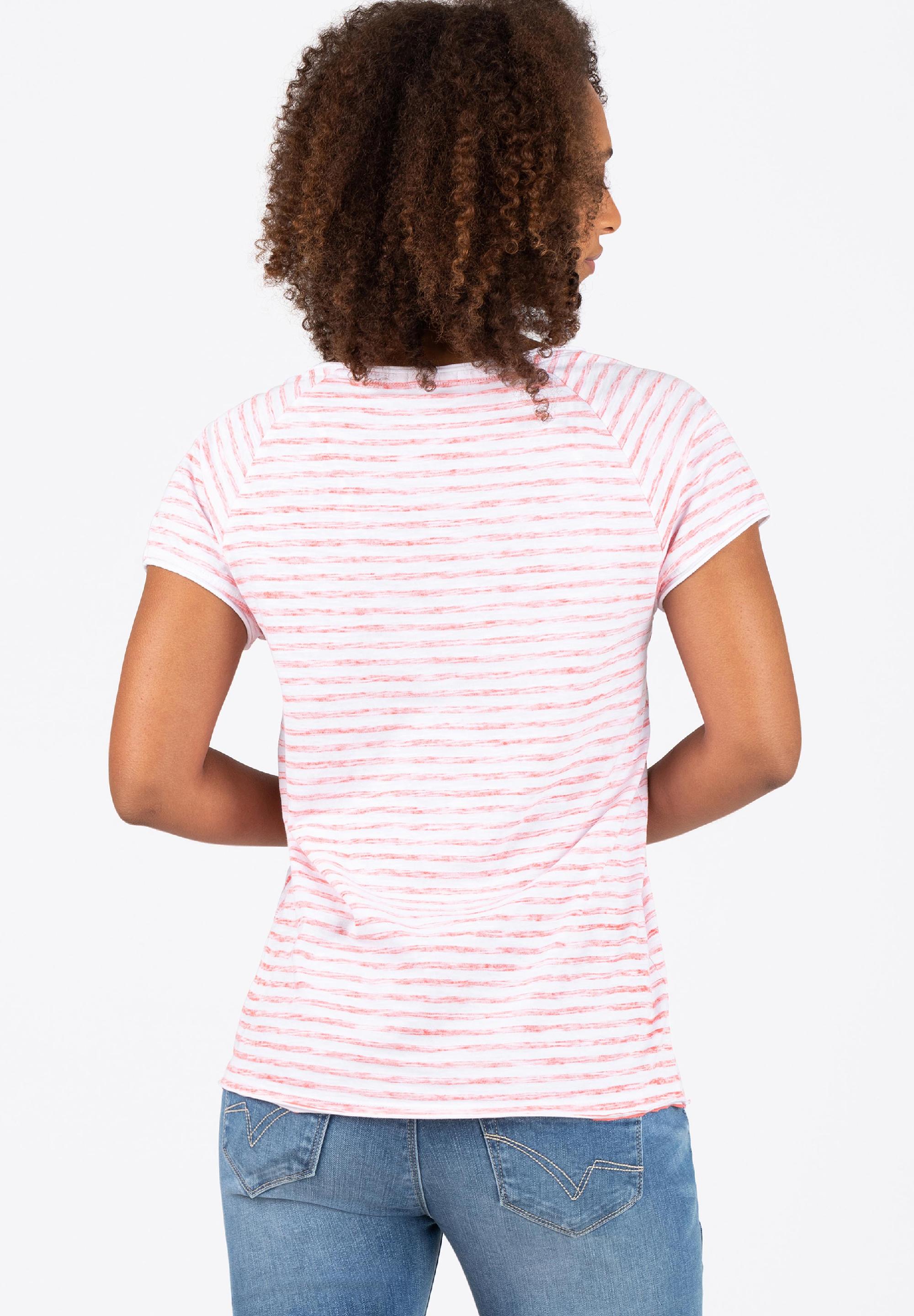 Striped Raglan T-Shirt print